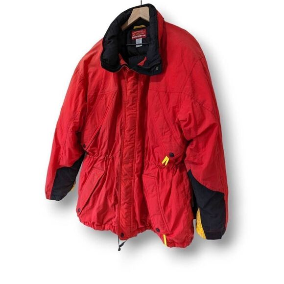 Vintage Marlboro Down Filled Puffer Jacket Full Zip Men's Size XL - Picture 3 of 12